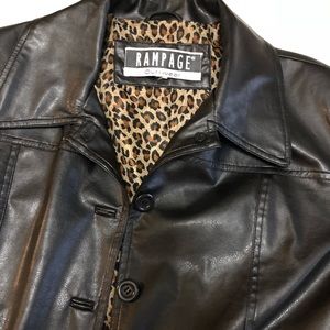 Rampage faux leather jacket
